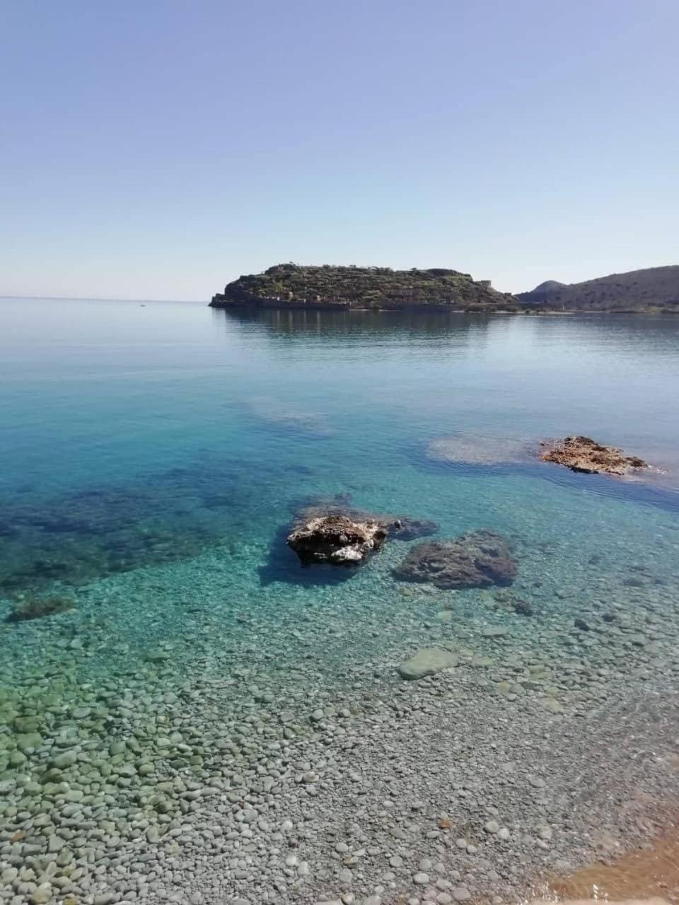 The Island Sea View Apartment Elounda Eksteriør bilde